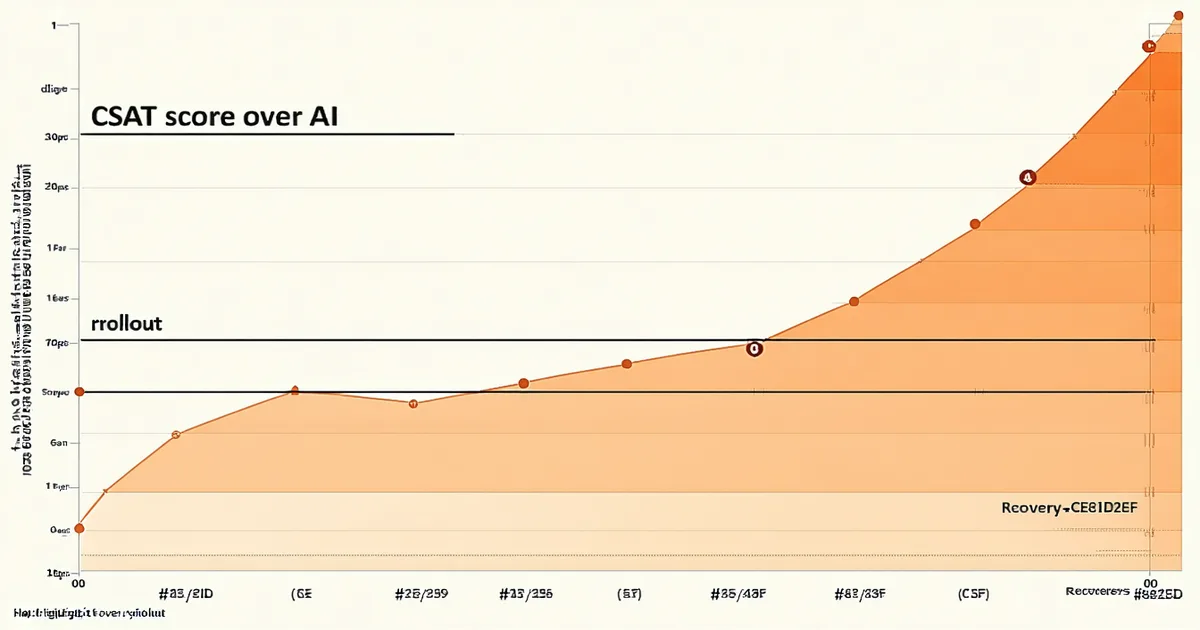 Recovering CSAT After a Bad AI Rollout blog post cover