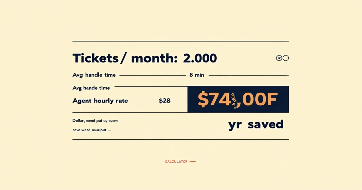 Support Ops ROI Calculator blog post cover